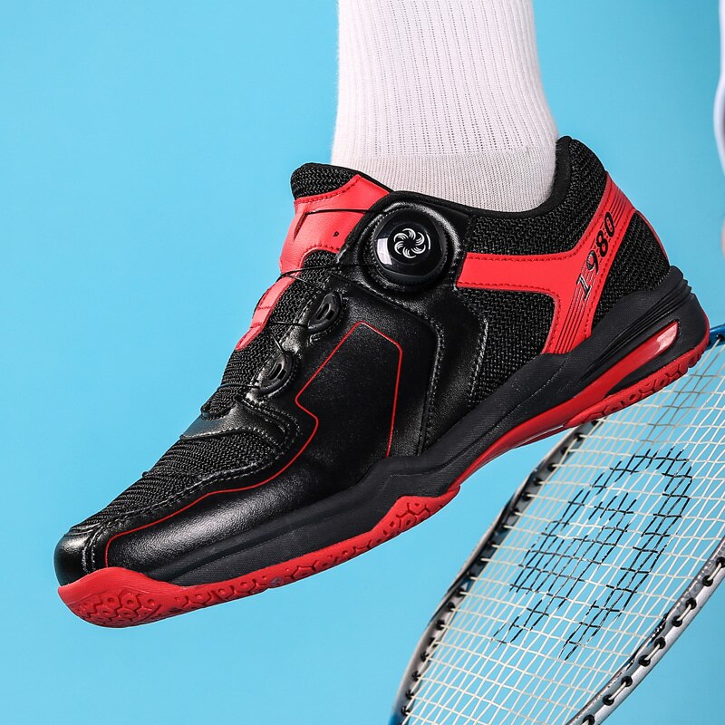 전문 배드민턴 신발, 남성 경량 미끄럼 방지 탁구 편안한 코트 스니커즈, 여성 테니스 신발, 사이즈 36-47